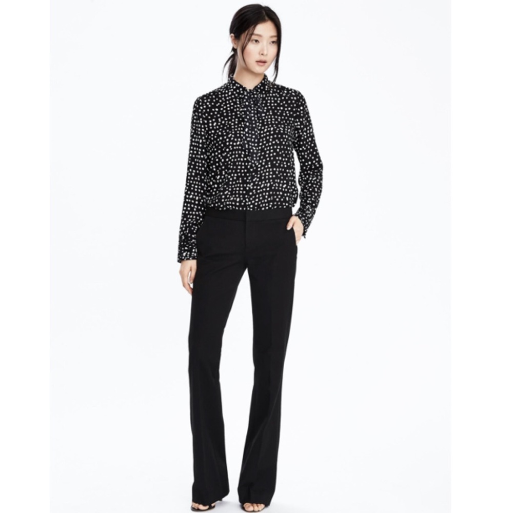 Banana Republic bi-stretch Peyton flare pant